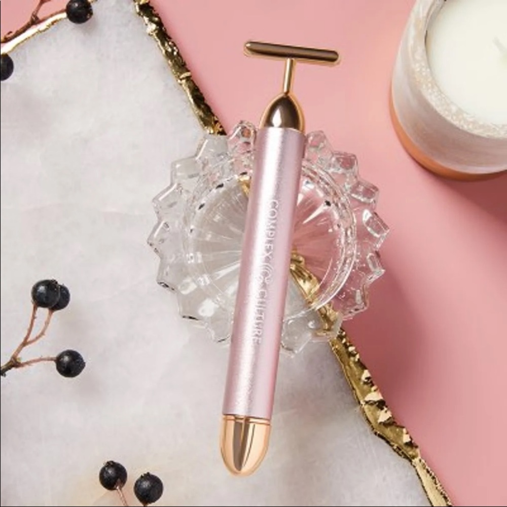 Complex Culture T Bar Sonic facial massager new